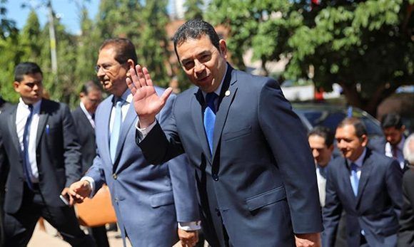 El presidente de Honduras, Juan Orlando Hernández. Foto: EFE.