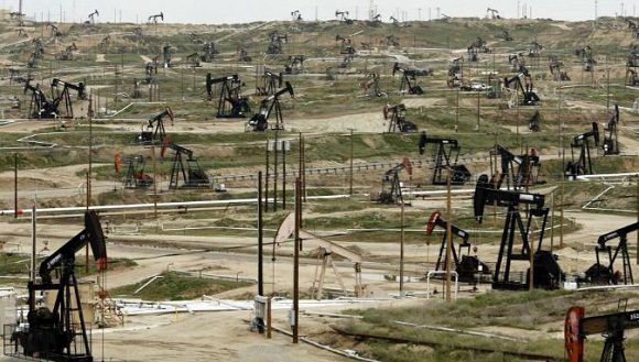 El precio del barril tipo West Texas, de referencia en Estados Unidos, se afianza por debajo de la barrera de los 50 dólares perdida en sesiones anteriores. Su cotización se desinfla hasta los 47 dólares. Foto: Expansion.com.