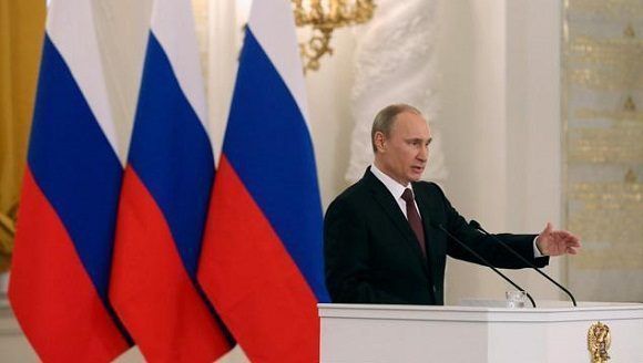 El presidente ruso subrayó que su país está “abierto al trabajo en común, a la realización de proyectos comunes que beneficien a todos”. Foto: Reuters.