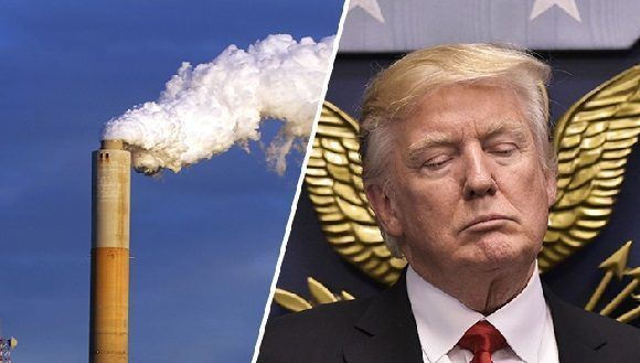 Trump dijo a los cuatro gobernantes que en su administración Estados Unidos será “el país más limpio y amistoso con el medio ambiente que hay sobre la Tierra”. Foto: Emol.com.