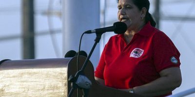 Gladys Martínez Verdecia, secretaria del Partido Comunista de Cuba en Pinar del Río. Foto: Irene Pérez/ Cubadebate.