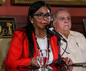 Delcy Rodríguez presidirá Comisión de la Verdad en Asamblea Constituyente.