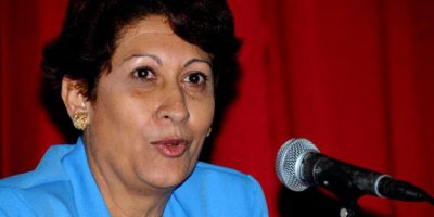 Ena Elsa Velázquez Cobiella, ministra de Educación,Foto: ACN/ Archivo.