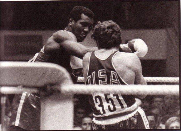 Teófilo Stevenson y Duane Bobick. Foto: Archivo.