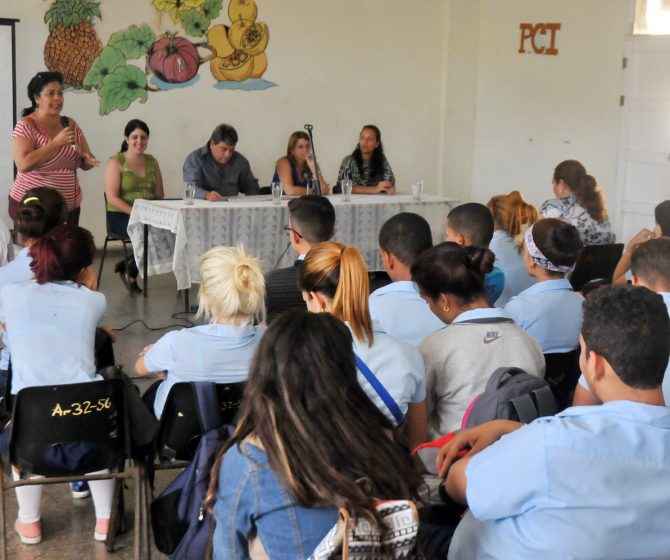 Intercambio Diputados estudiantes preuniversitarios 2
