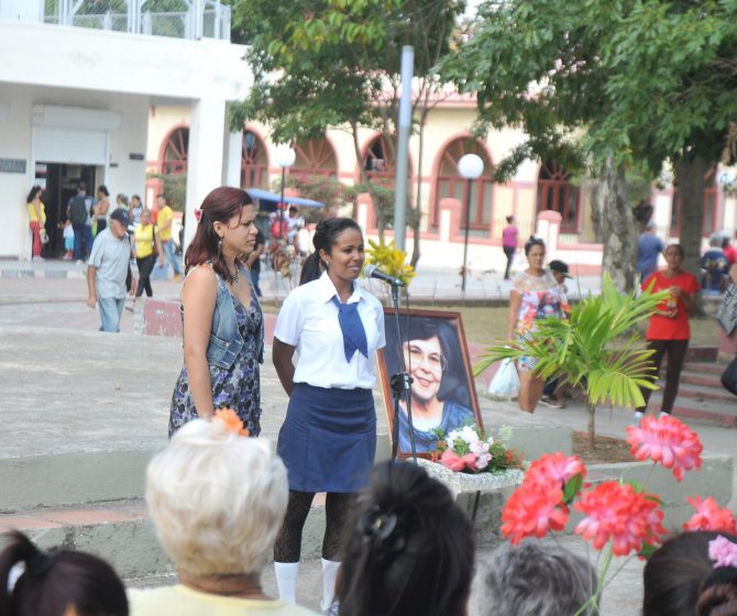 Acto por el día de la Mujer