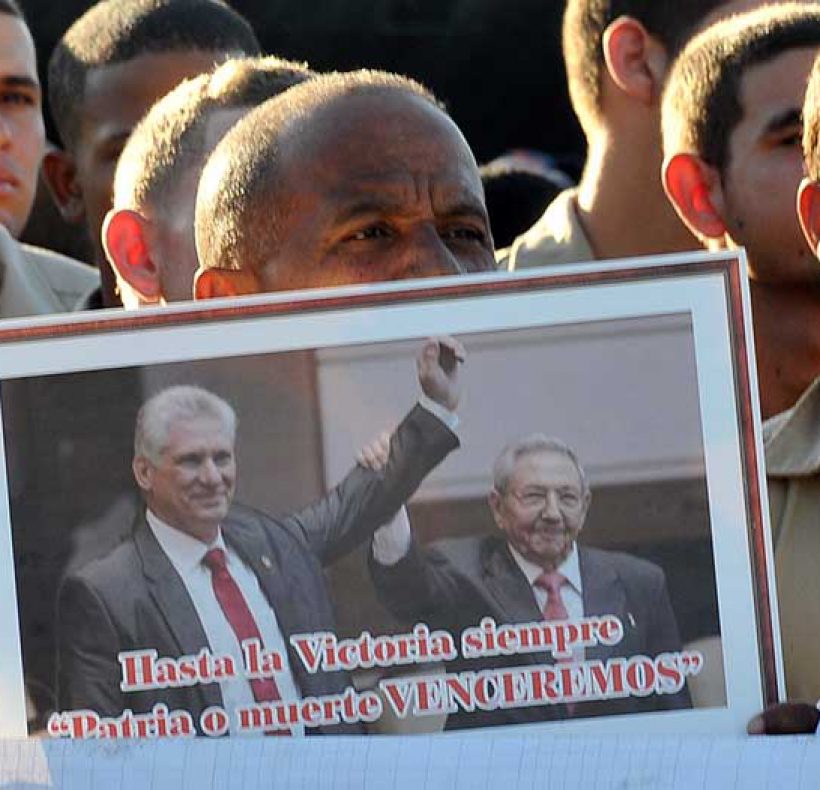 Acto por el 61 Aniversario del triunfo de la revolución.