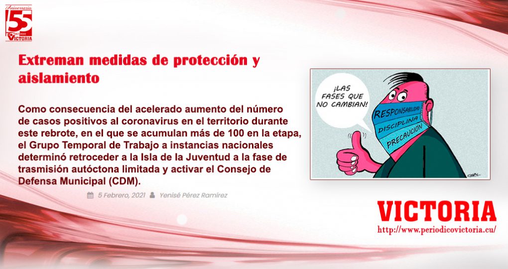 Extreman medidas de protección – Autor