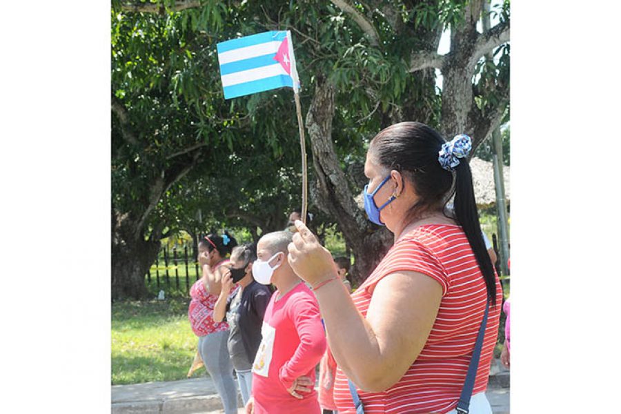 Mi bandera. Foto Yoandris Delgado Matos