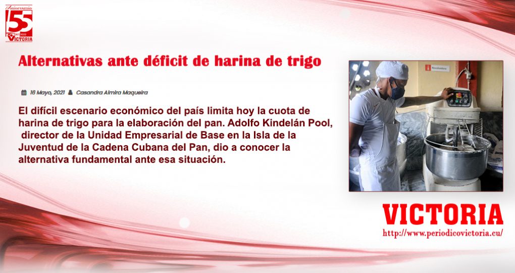 Alternativas ante déficit de harina