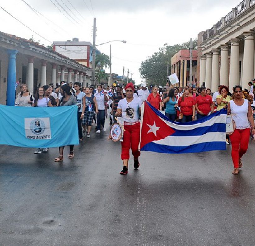 Aniversario sexto de la partida física de Fidel. Foto Yoandris Delgado Matos (9)