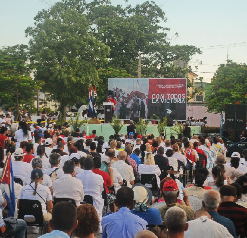 Acto por el 26 de Julio, fotos Yesmanis Vega Avalo (1)