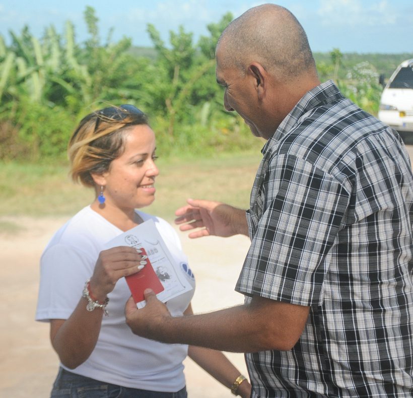 Inauguración nuevos servicios comunidad 44, fotos Yesmanis Vega Avalo