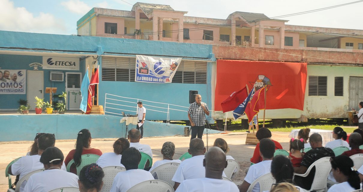 Inauguración nuevos servicios comunidad 44, fotos Yesmanis Vega Avalo