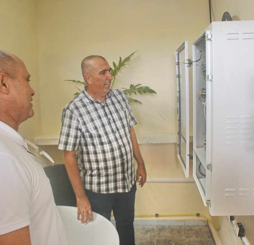 Inauguración nuevos servicios comunidad 44, fotos Yesmanis Vega Avalo