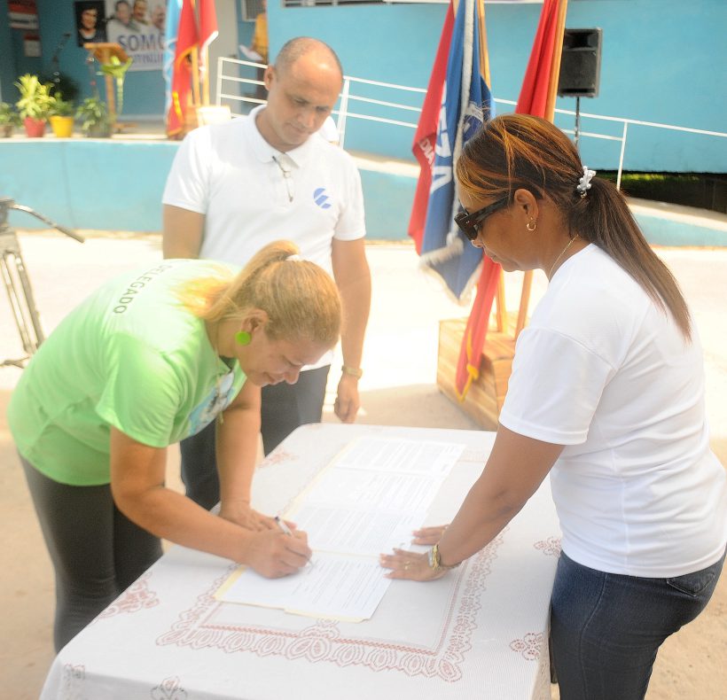 Inauguración nuevos servicios comunidad 44, fotos Yesmanis Vega Avalo