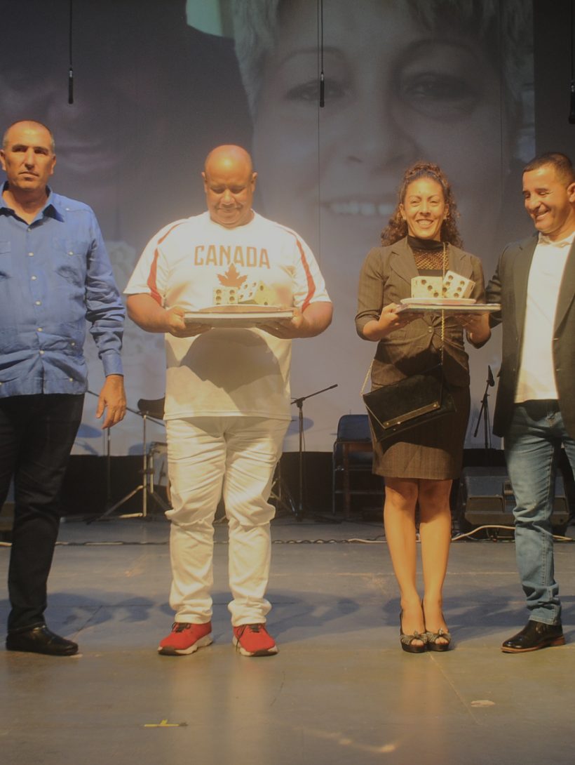 Reconocimiento a la cultura. Fotos Yoandris Delgado Matos