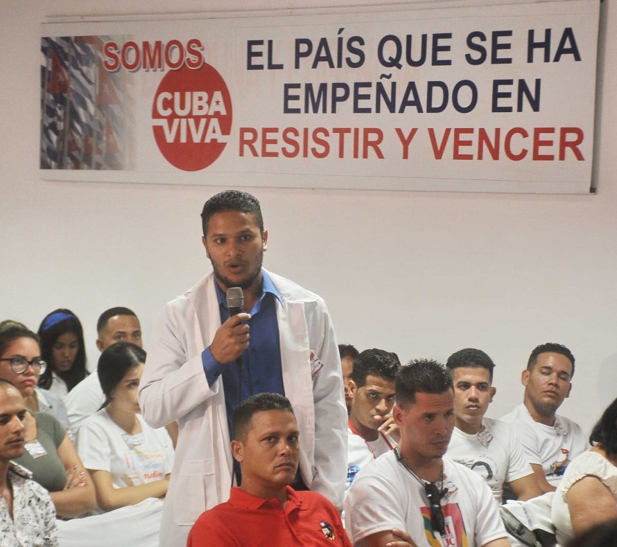 Asamblea Municipal de la UJC, fotos Yesmanis Vega Avalo_1