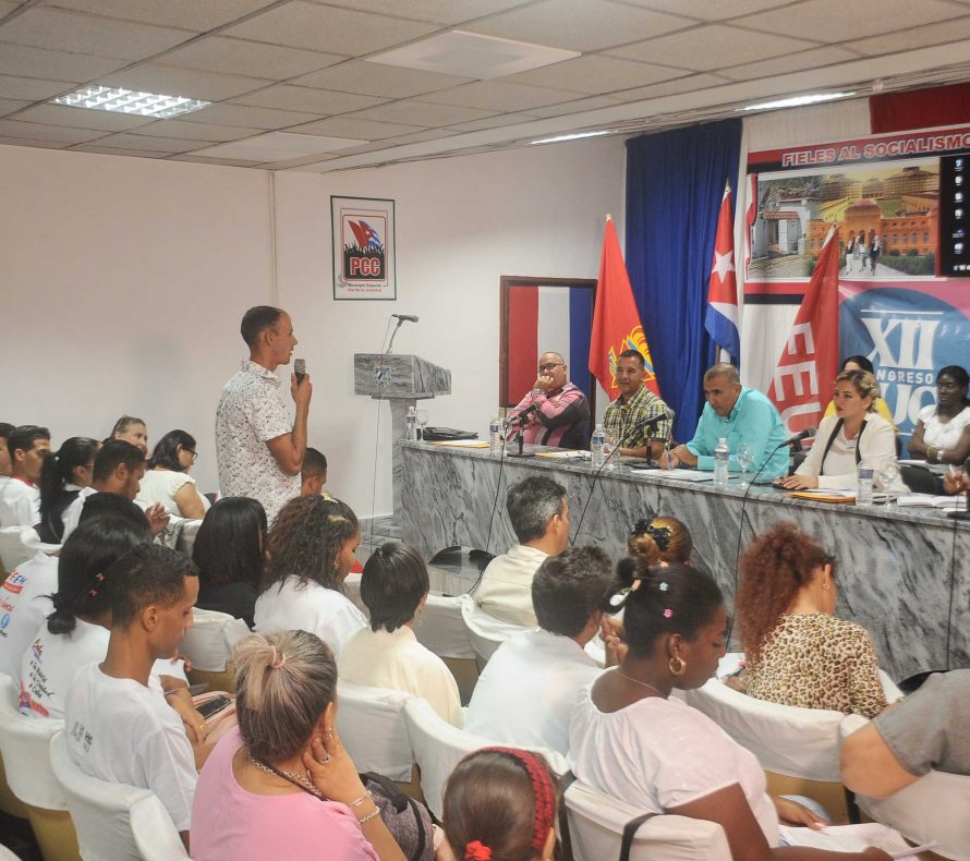 Asamblea Municipal de la UJC, fotos Yesmanis Vega Avalo_3