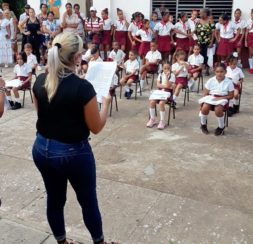 Acto de fin de curso en la escuela primaria Antonio Sànchez Diaz. Foto Yoandris Delgado Matos (5)