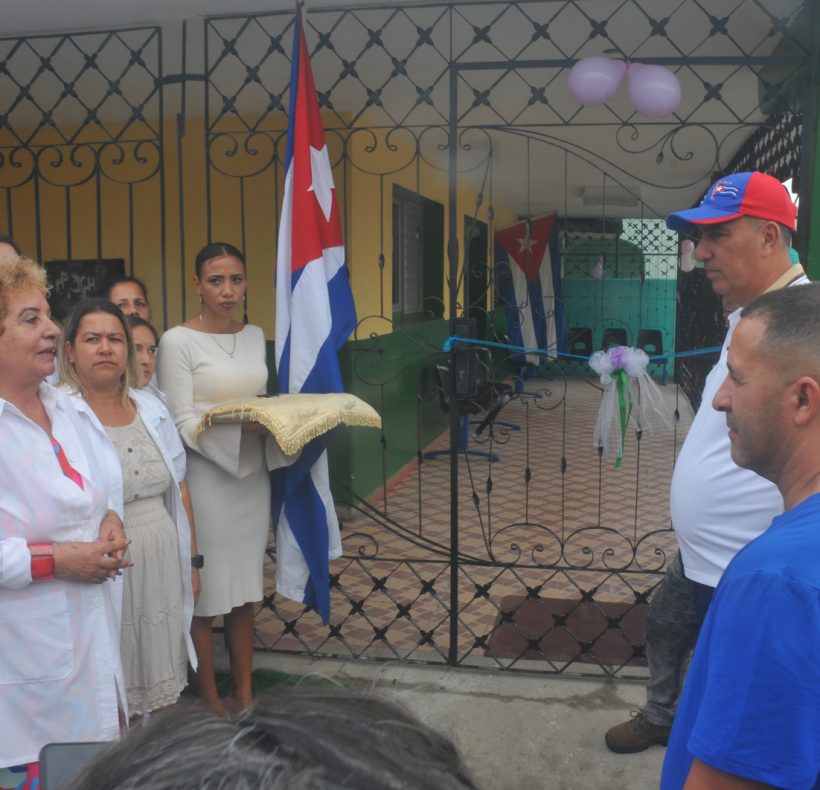 Obras inauguradas.Foto Yoandris Delgado Matos.