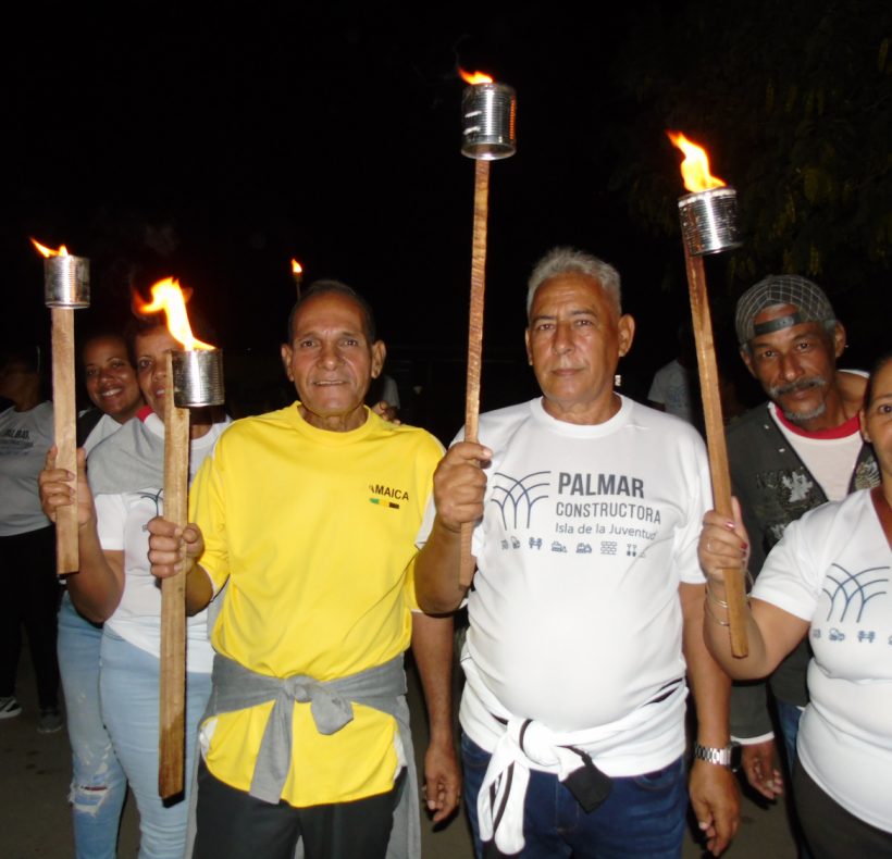 Marcha de las antorchas.Foto Yoandris Delgado Matos…