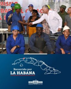 Díaz-Canel: Son momentos difíciles, pero vamos a salir de ellos trabajando (+Fotos)