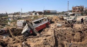 Palestina calificó de crimen de guerra asesinato a socorristas