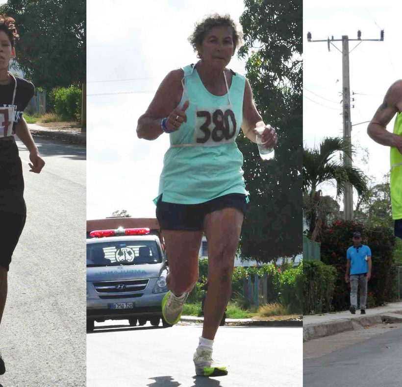 Maratón moncadista. Foto Yoandris Delgado Matos maratonistas