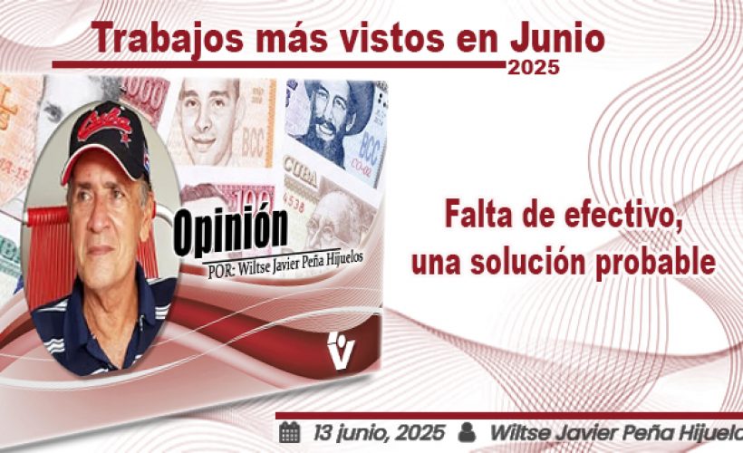 01 – Falta de efectivo, una solución probable