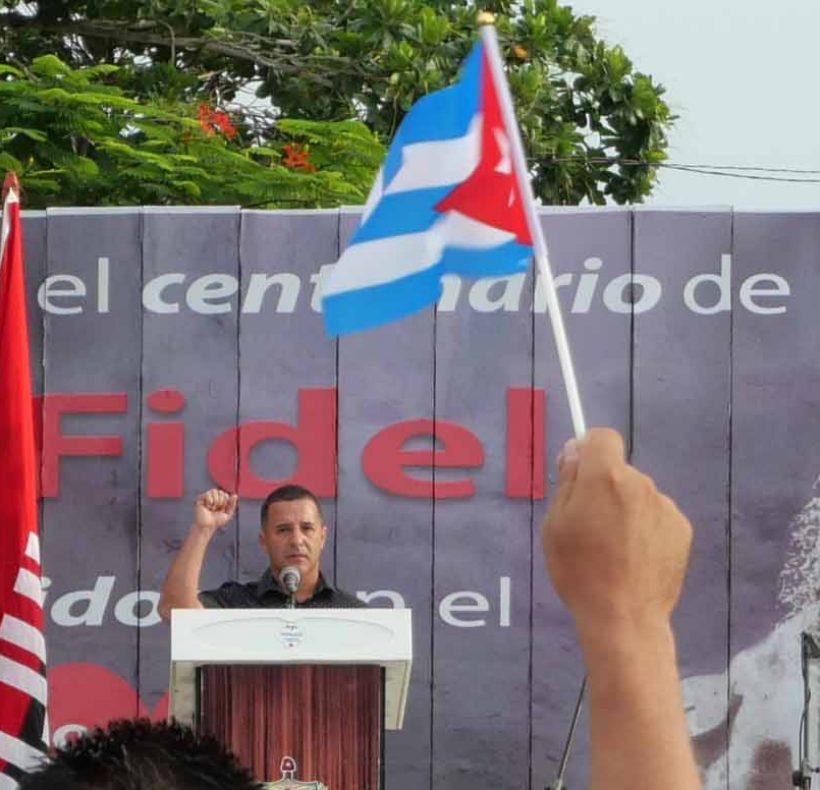 Acto por el 26 de Julio. Foto Yoandris Delgado Matos 05