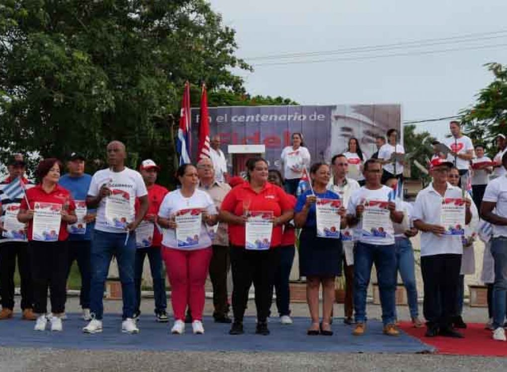Acto por el 26 de Julio. Foto Yoandris Delgado Matos 08