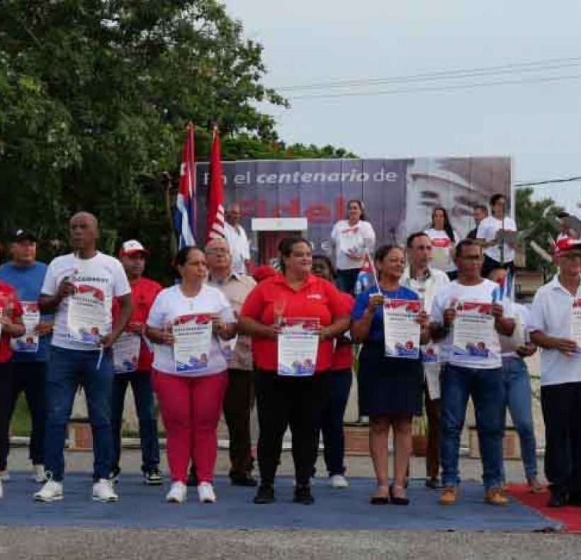Acto por el 26 de Julio. Foto Yoandris Delgado Matos 08