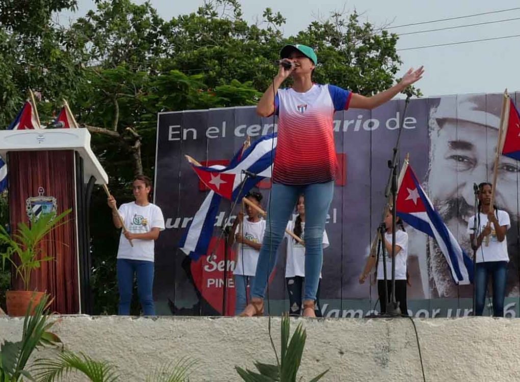 Acto por el 26 de Julio. Foto Yoandris Delgado Matos 11