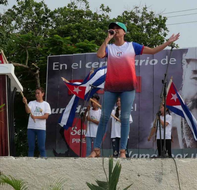 Acto por el 26 de Julio. Foto Yoandris Delgado Matos 11