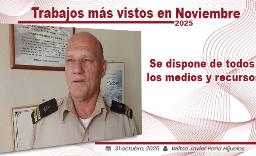 1- Se dispone de todos los medios y recursos